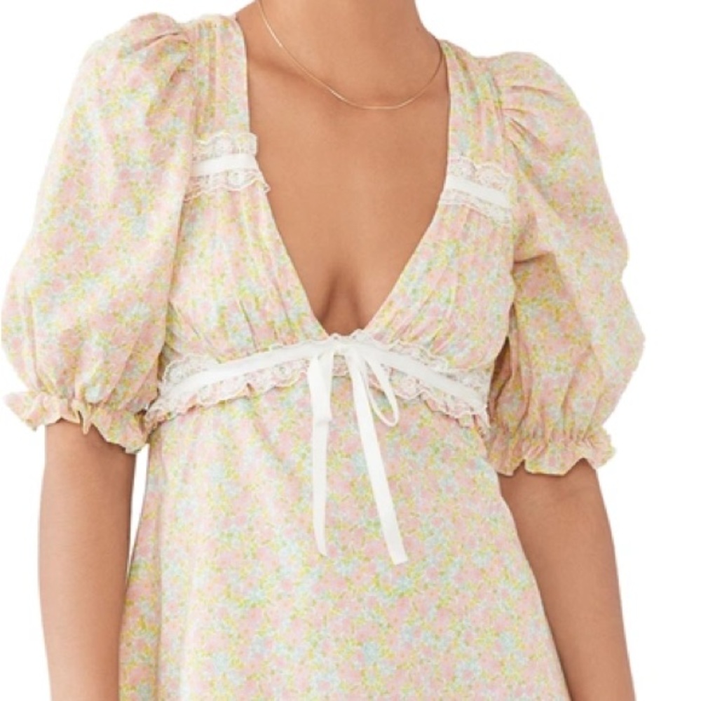 For Love & Lemons Dani Mini Dress